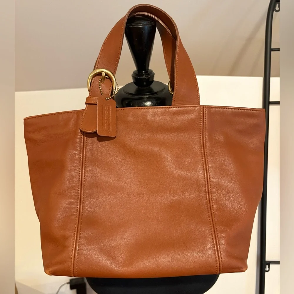 Coach Vintage Waverley Bag In Brown Leather 🤎 B6C-4133 Made in USA - Picture 1 of 8